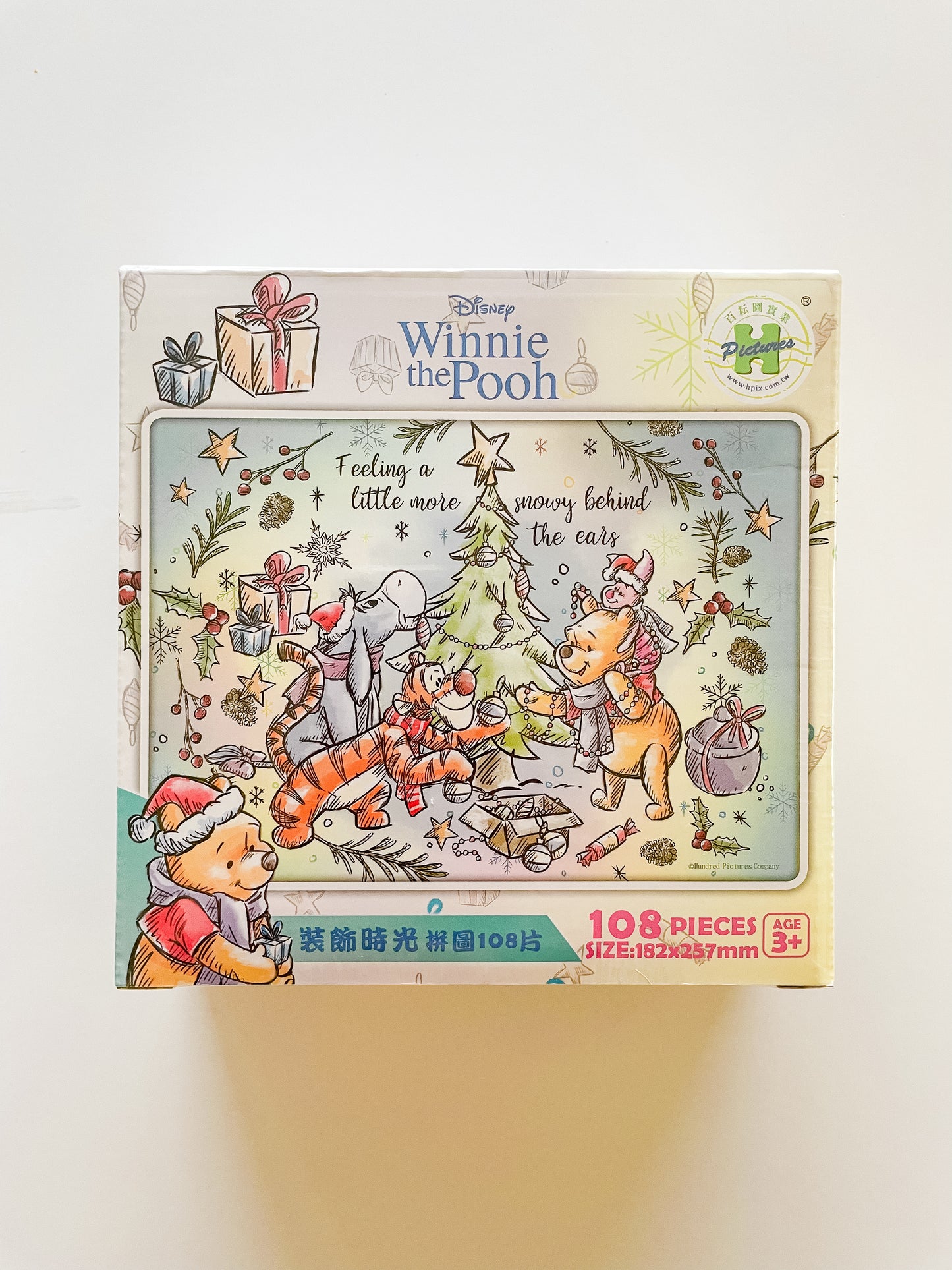 Pooh Snowy Behind the Ears Puzzle