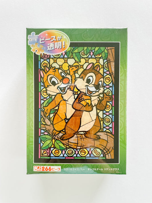 Chip and Dale Stained Art Disney Puzzle
