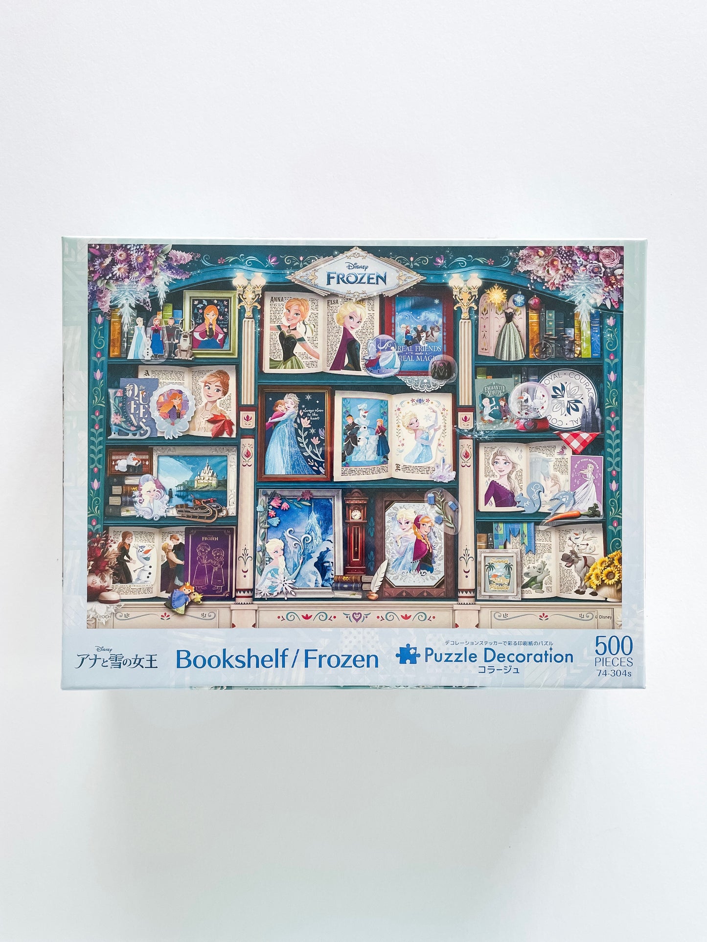 Frozen Bookshelf Puzzle