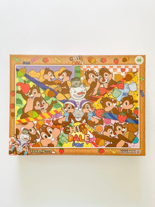 Chip and Dale Through the Seasons Puzzle