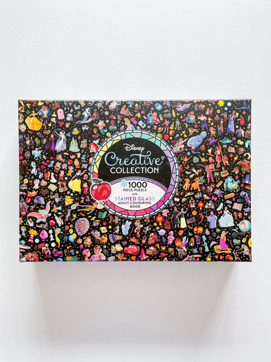 Disney Creative Collection Colouring Book and Puzzle