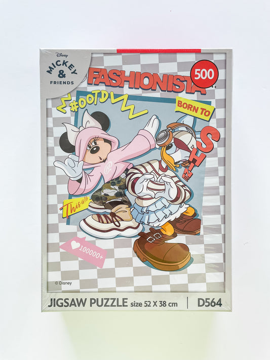 Minnie and Daisy Fashionista Puzzle