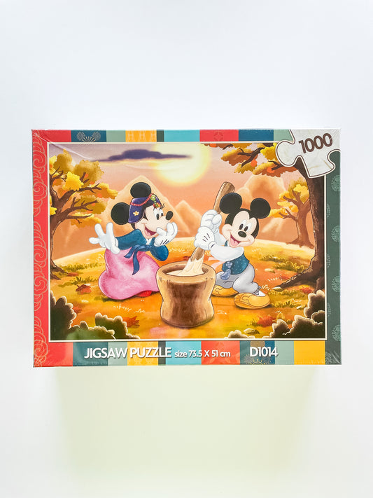 Disney Mickey and Minnie Make Mochi Puzzle