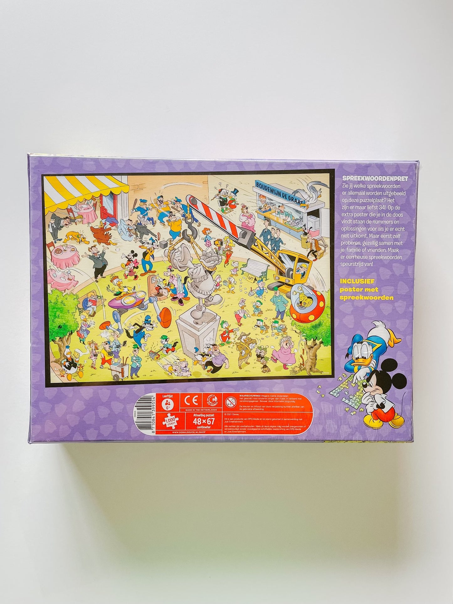 Donald Duck Proverb Fun Puzzle