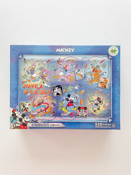 Mickey and Friends Have a Nice Day Puzzle