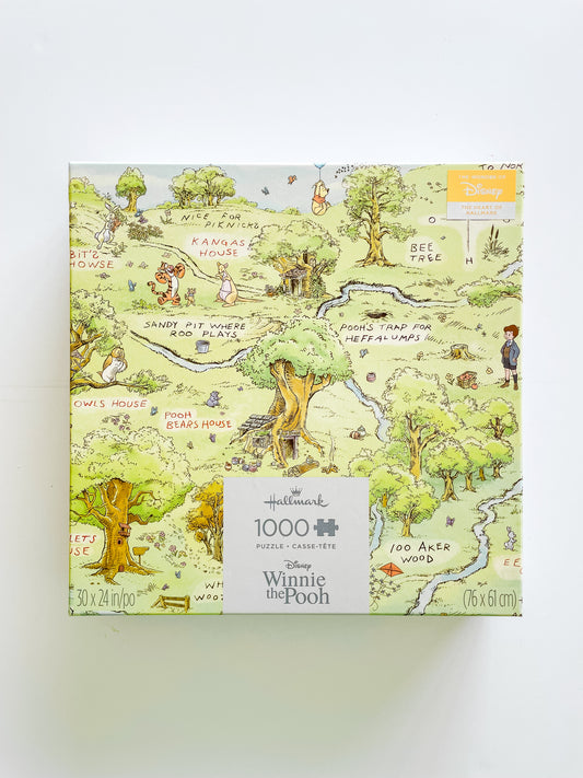 FOR MILLA Hundred Acre Wood Forest Map Puzzle