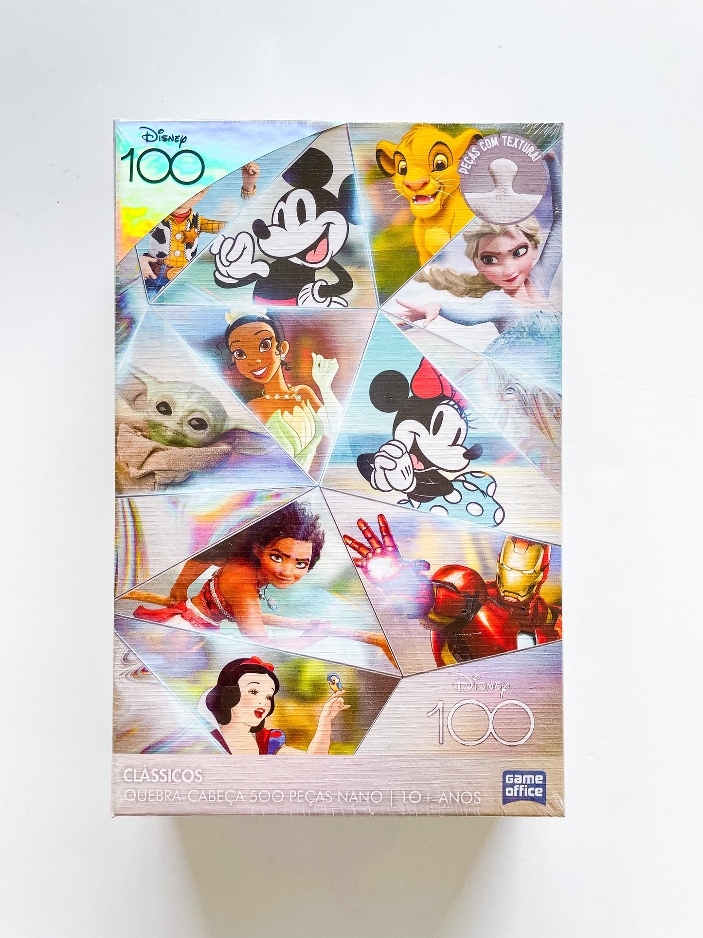 Quebra Cabeça 500 Peças Disney 100 Anos Of Wonder Game Office