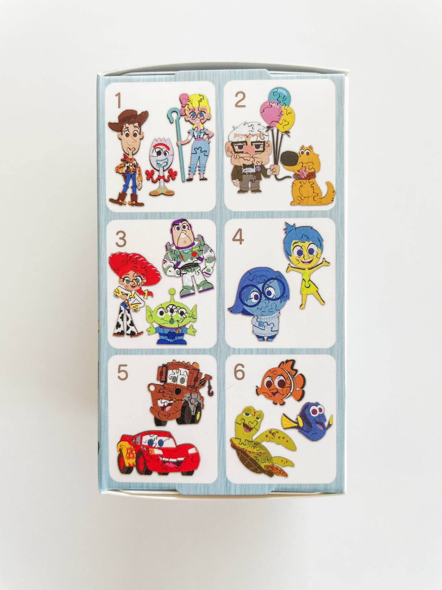 Pixar Characters Wooden Blind Box Puzzle