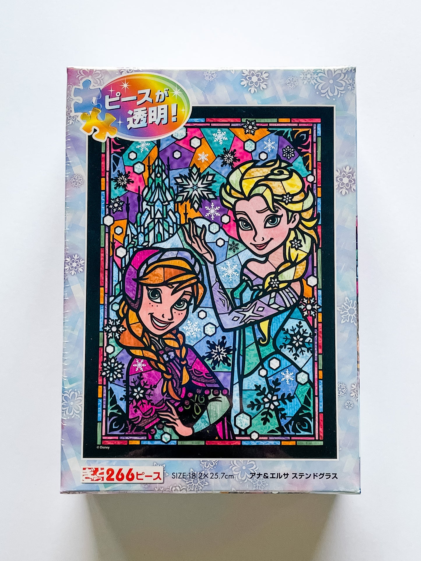 Anna & Elsa Stained Art Disney Puzzle