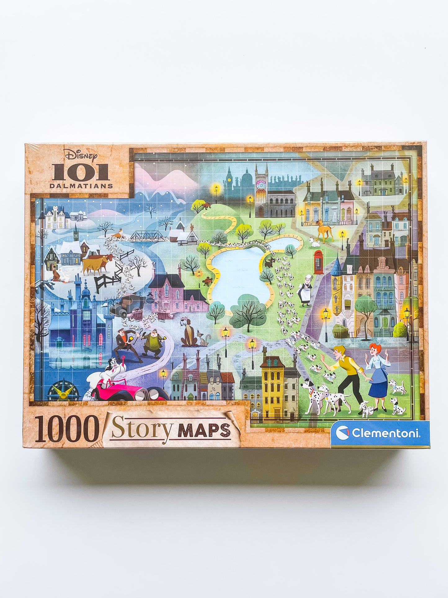 Story Maps: 101 Dalmatians Disney Puzzle